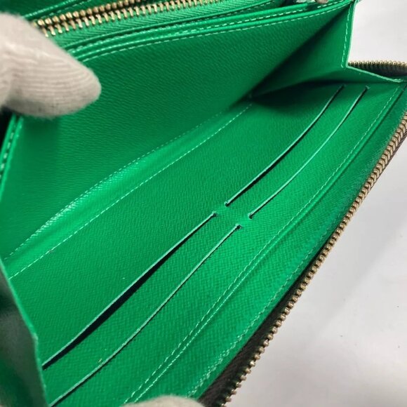 LOUIS VUITTON M60451 Monogram Pumpkin Dot by Yayoi Kusama Zippy Wallet - Picture 15 of 16